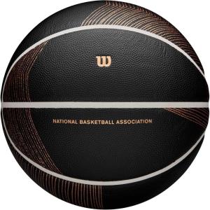 Wilson NBA Champagne Series Basketballs – Size 7-29.5″(Black/Brown)