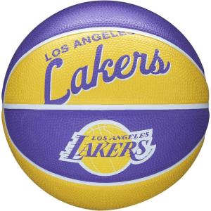 Wilson NBA Team Retro Mini Basketballs – Mini Size – 3″(Los Angeles Lakers)