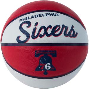 Wilson NBA Team Retro Mini Basketballs – Mini Size – 3″(Philadelphia 76ers)