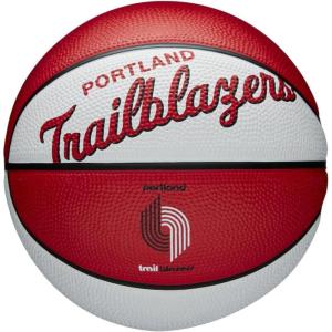 Wilson NBA Team Retro Mini Basketballs – Mini Size – 3″(Portland Tail Blazers)