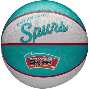 Wilson NBA Team Retro Mini Basketballs – Mini Size – 3″(San Antonio Spurs)