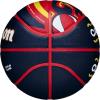Wilson WNBA Caitlin Clark Fever Rising Basketball – Navy/Red, Size 6-28.5″