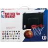 Wilson Mini NBA-Team Basketball Hoop(Black/Orange)