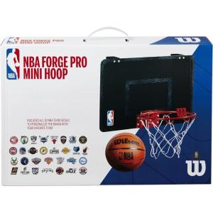 Wilson Mini NBA-Team Basketball Hoop(Black/Orange)