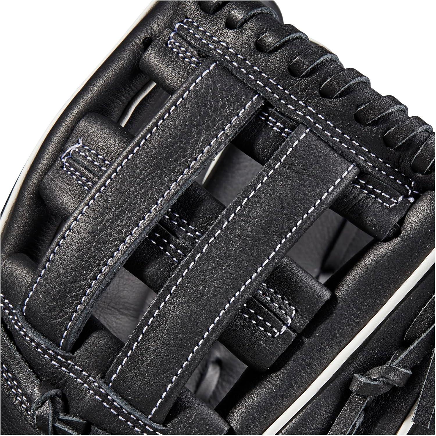 imageWilson 2023 A500 Youth Baseball GloveBlackWhiteBlonde