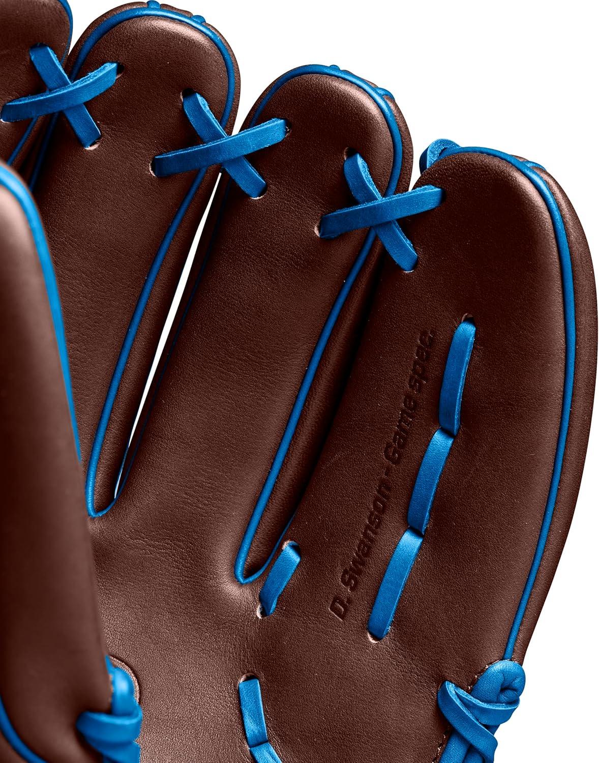 imageWilson Spring 2025 A2000 Baseball GlovesDark BrownRoyalRed