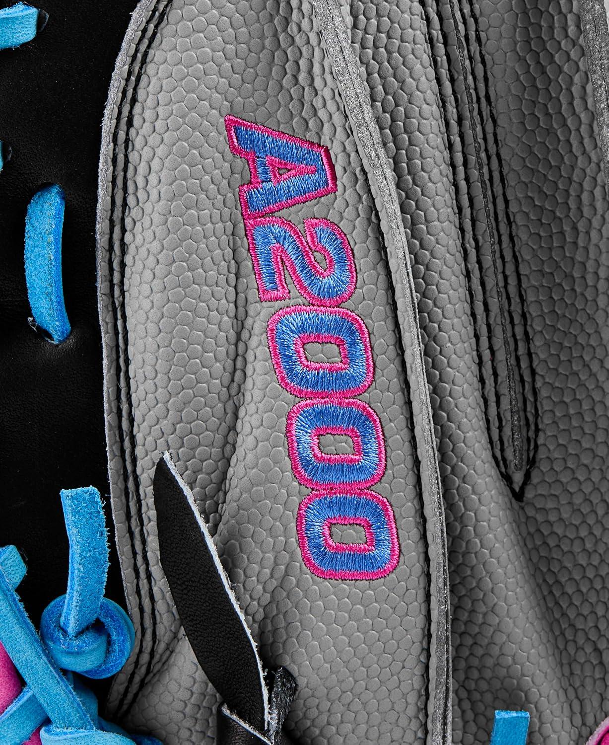 imageWilson Spring 2025 A2000 Baseball GlovesGreyBlackFlamingo
