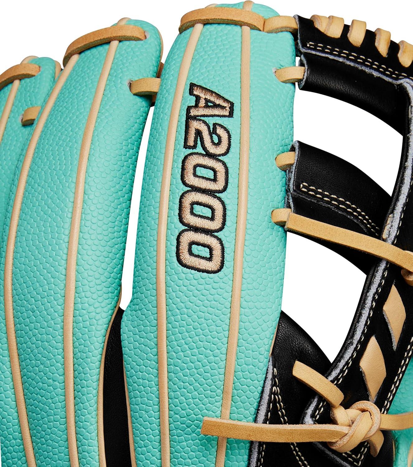 imageWilson Spring 2025 A2000 Baseball GlovesSeafoamBlondeBlack