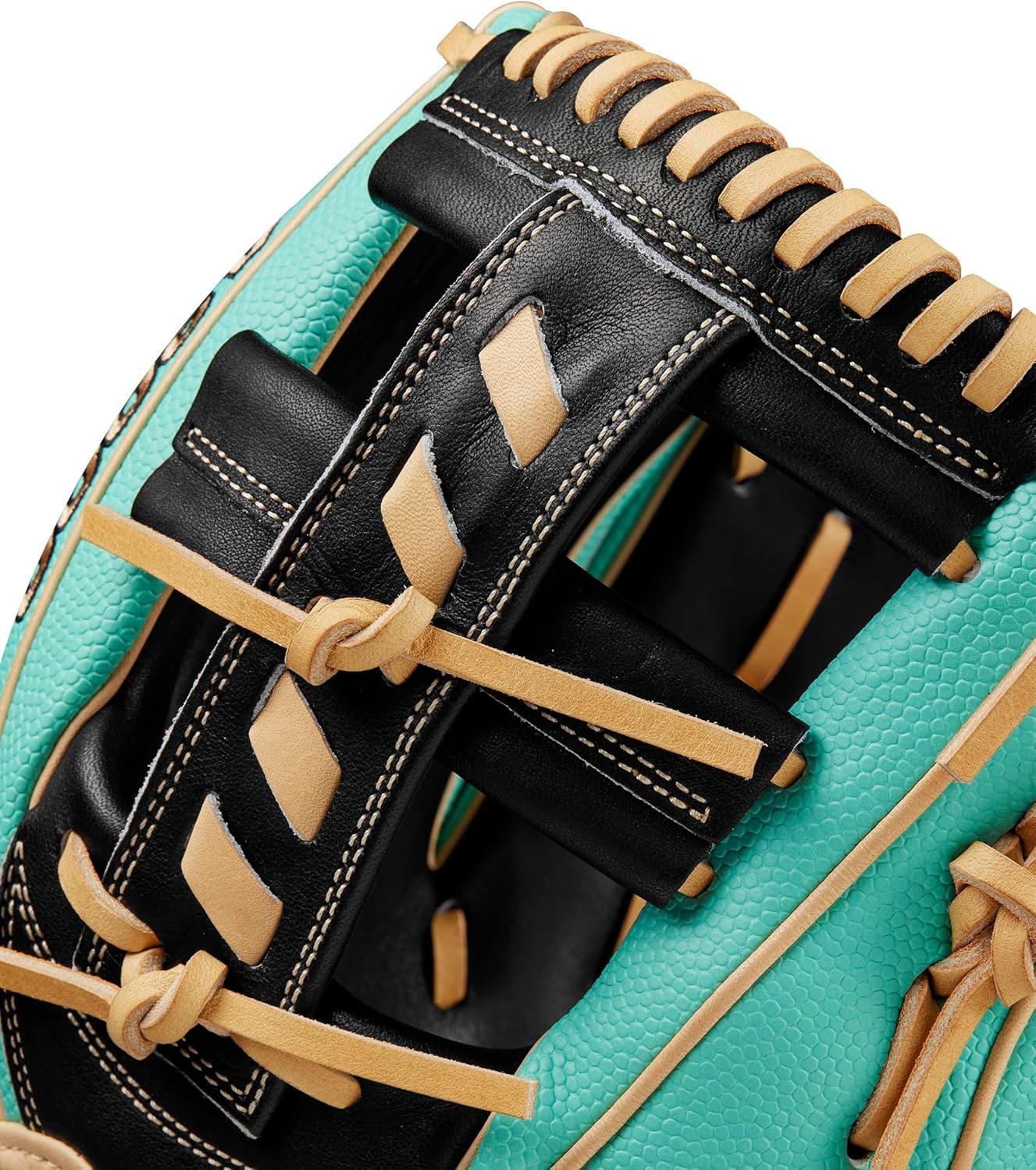 imageWilson Spring 2025 A2000 Baseball GlovesSeafoamBlondeBlack