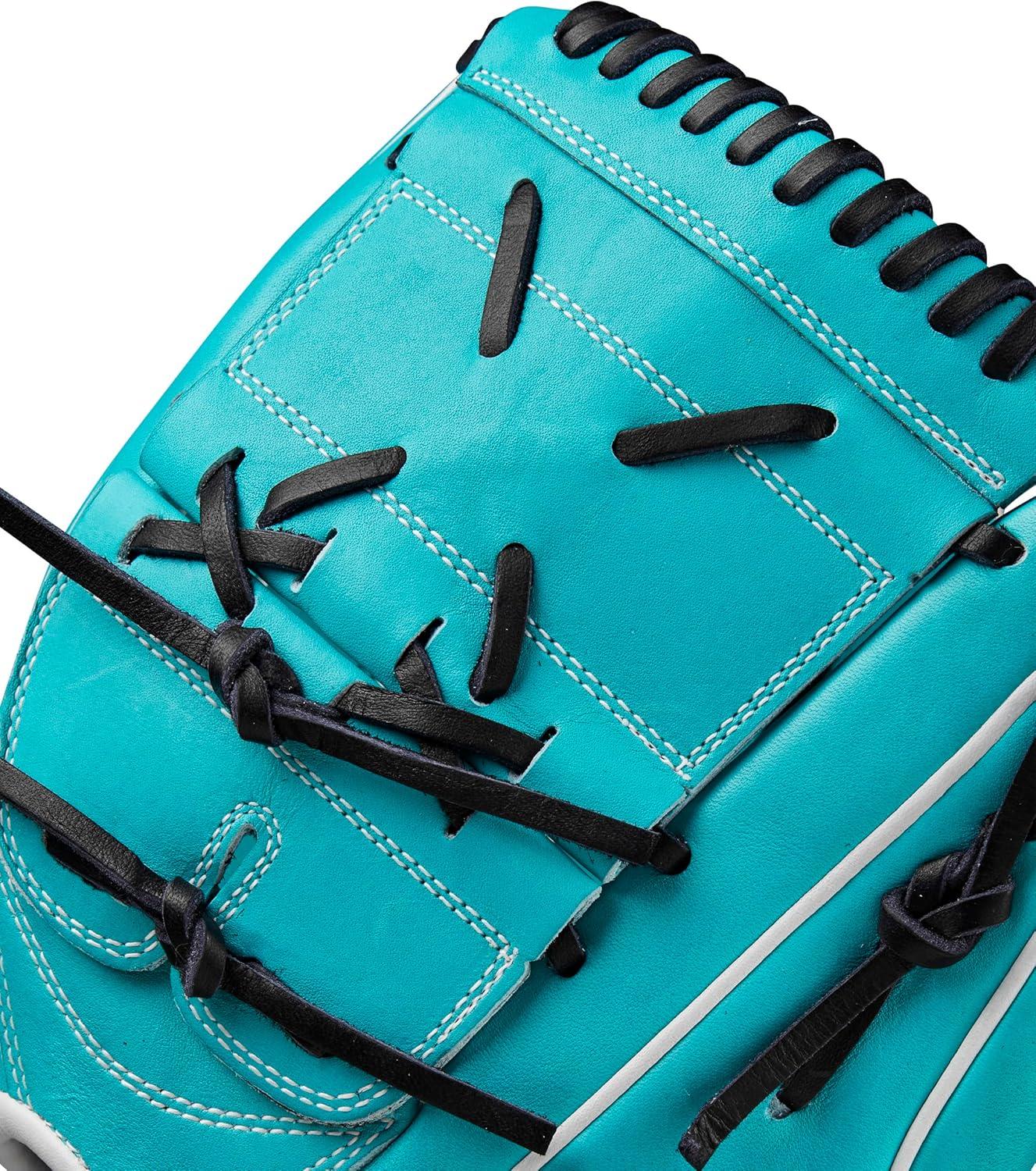 imageWilson Spring 2025 A2000 Baseball GlovesTealYellowBlack