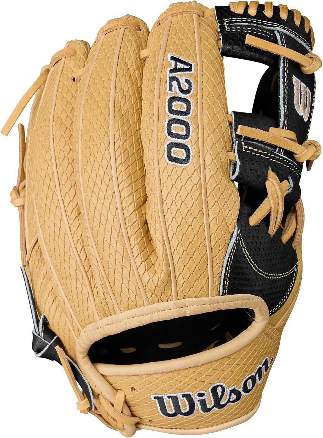 imageWilson Summer 2025 A2000 Baseball GlovesBlondeBlack