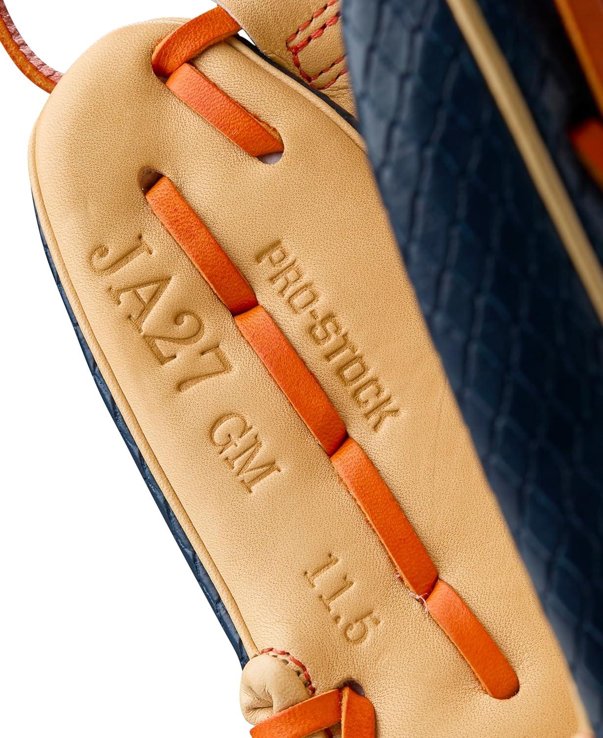 imageWilson Summer 2025 A2000 Baseball GlovesNavyBlondeOrange