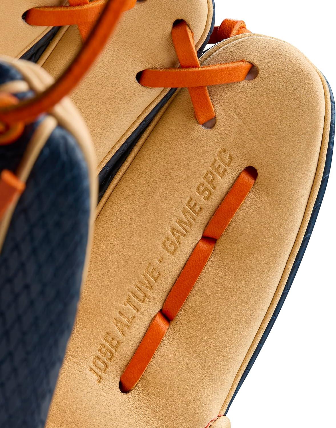imageWilson Summer 2025 A2000 Baseball GlovesNavyBlondeOrange