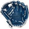 WILSON 2024 A1000 Infield Baseball Gloves – 11″, 11.5″, 11.75″ and 12″(Navy/Silver/Yellow)