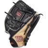 Wilson 2023 A500 Youth Baseball Glove(Black/Blonde/Red)
