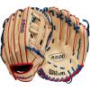 Wilson 2023 A500 Youth Baseball Glove(Blonde/Red/Royal)