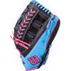 Wilson 2026 A1000 Baseball Gloves(Black/Cool Blue/Flamingo Pink)