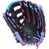 Wilson 2026 A1000 Baseball Gloves(Black/Cool Blue/Flamingo Pink)