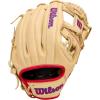 Wilson 2026 A1000 Baseball Gloves(Blonde/Red/Royal)