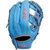 Wilson A500 Youth Baseball Gloves(Blue/Grey/Red)