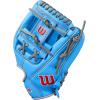 Wilson A500 Youth Baseball Gloves(Blue/Grey/Red)
