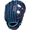 Wilson A500 Youth Baseball Gloves(Navy/Blue/Red)