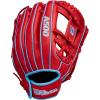 Wilson A500 Youth Baseball Gloves(Red/Blue/White)