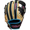 Wilson Fall 2024 A1000® Infield Baseball Gloves(Blonde/Black/Cool Blue)