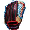 Wilson Spring 2025 A2000® Baseball Gloves(Black/Red/Sky Blue)