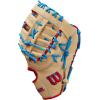 Wilson Spring 2025 A2000® Baseball Gloves(Blonde/Red/Sky Blue)
