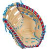 Wilson Spring 2025 A2000® Baseball Gloves(Blonde/Red/Sky Blue)
