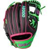 Wilson Summer 2025 A2000® Baseball Gloves(Black/Neon Green/Flamingo)