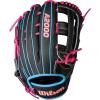 Wilson Summer 2025 A2000® Baseball Gloves(Black/Sky Blue/Flamingo)