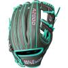 Wilson Summer 2025 A2000® Baseball Gloves(Charcoal/Seafoam/Red)