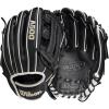 Wilson 2023 A500 Youth Baseball Glove(Black/White/Blonde)