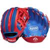 Wilson A200 Youth Baseball Gloves(Royal/Red)