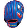 Wilson A200 Youth Baseball Gloves(Royal/Red/Yellow)
