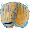 Wilson Summer 2025 A2000® Baseball Gloves(Blonde/Sky Blue/Red)