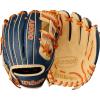 Wilson Summer 2025 A2000® Baseball Gloves(Navy/Blonde/Orange)