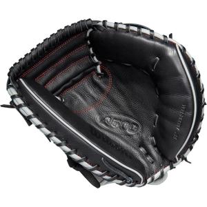 Wilson 2023 A500 Youth Baseball Glove(Grey/Black/Red)