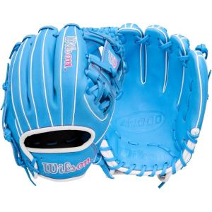 Wilson 2026 A1000 Baseball Gloves(Cool Blue/White/Flamingo Pink)