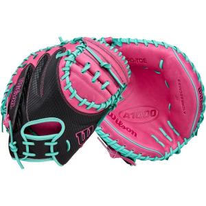 Wilson 2026 A1000 Baseball Gloves(Flamingo Pink/Seafoam/Black)