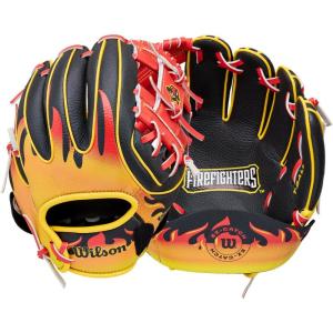 Wilson 2026 A200 Firefighters and Party Animals 10″ Baseball Gloves(FIREFIGHTERS)