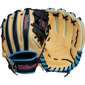 Wilson Fall 2024 A1000® Infield Baseball Gloves(Blonde/Black/Cool Blue)