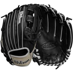 Wilson Fall 2024 A1000® Outfield Baseball Gloves(Black/Grey/Red)