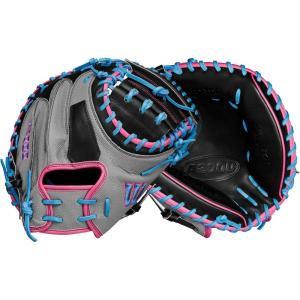 Wilson Spring 2025 A2000® Baseball Gloves(Grey/Black/Flamingo)