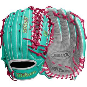 Wilson Spring 2025 A2000® Baseball Gloves(Seafoam/Flamingo/White)