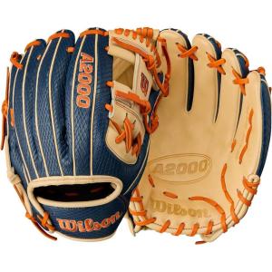 Wilson Summer 2025 A2000® Baseball Gloves(Navy/Blonde/Orange)