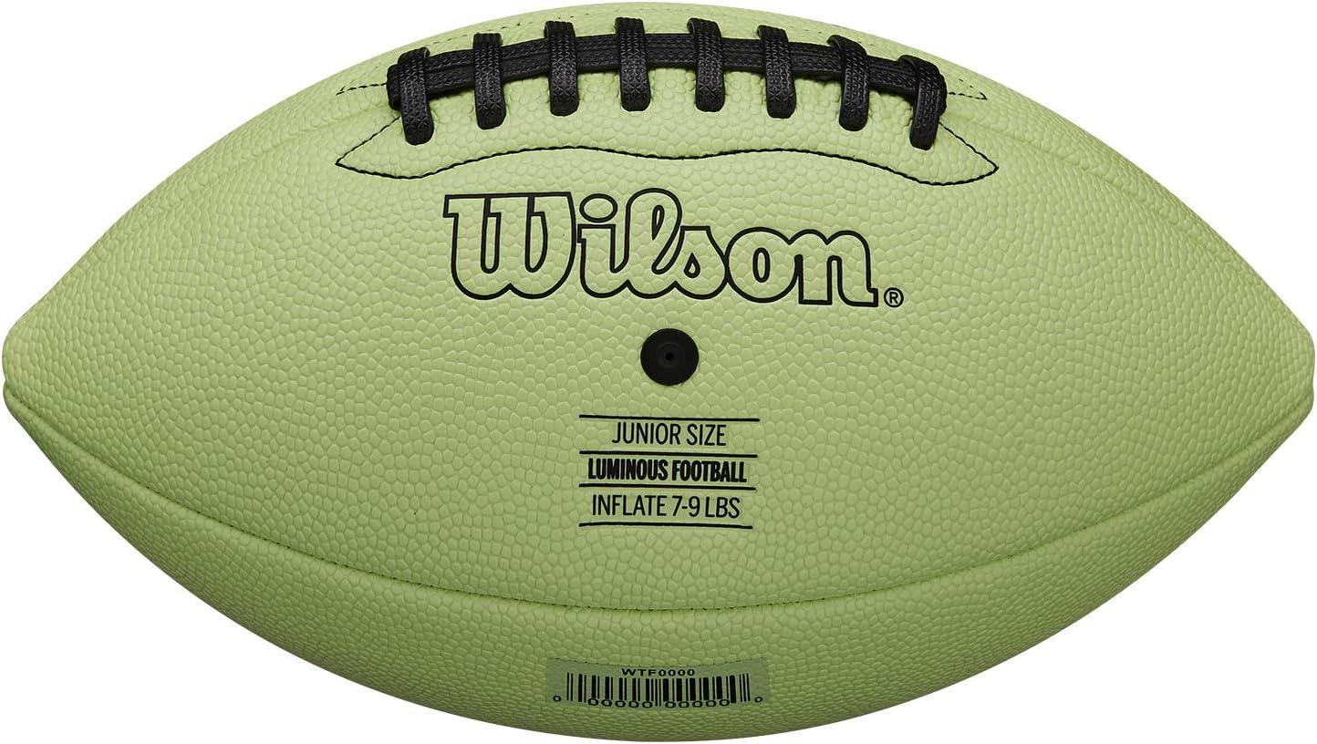 imageWilson Luminous Glow Football Junior Size Green