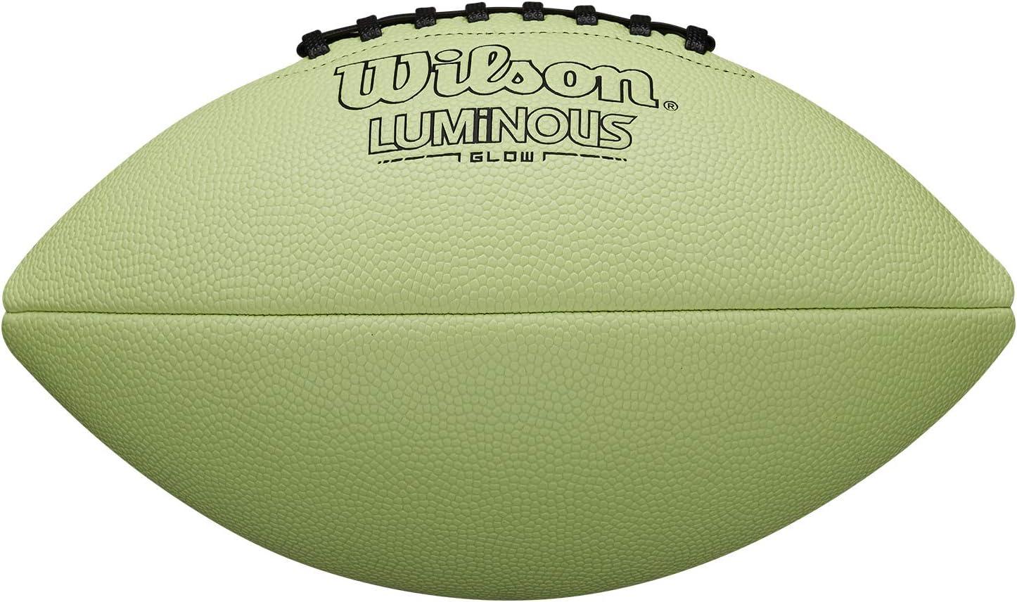 imageWilson Luminous Glow Football Junior Size Green